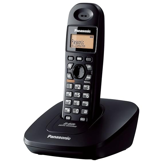 Panasonic Cordless Phone KX TG 3611 Black